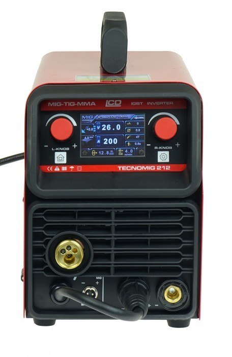 IDEAL PÓŁAUTOMAT SPAWALNICZY TECNOMIG 212 LCD SYNERGIC VRD ALU IDEAL PÓŁAUTOMAT SPAWALNICZY TECNOMIG 212 LCD SYNERGIC VRD ALU