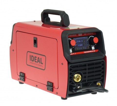 IDEAL PÓŁAUTOMAT SPAWALNICZY TECNOMIG 212 LCD SYNERGIC VRD ALU IDEAL PÓŁAUTOMAT SPAWALNICZY TECNOMIG 212 LCD SYNERGIC VRD ALU