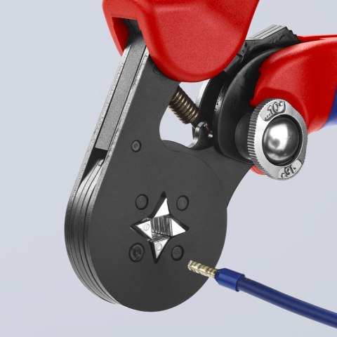 KNIPEX SAMONASTAWNE SZCZYPCE DO ZAGNIATANIA TULEJEK 180MM KNIPEX SAMONASTAWNE SZCZYPCE DO ZAGNIATANIA TULEJEK 180MM