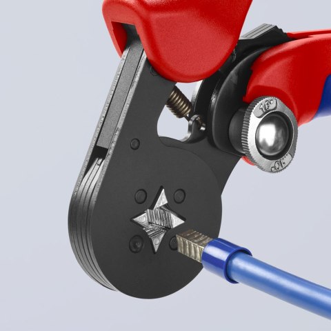 KNIPEX SAMONASTAWNE SZCZYPCE DO ZAGNIATANIA TULEJEK 180MM KNIPEX SAMONASTAWNE SZCZYPCE DO ZAGNIATANIA TULEJEK 180MM