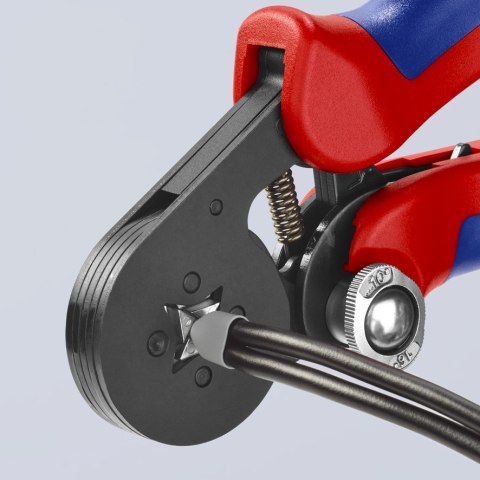 KNIPEX SAMONASTAWNE SZCZYPCE DO ZAGNIATANIA TULEJEK 180MM KNIPEX SAMONASTAWNE SZCZYPCE DO ZAGNIATANIA TULEJEK 180MM