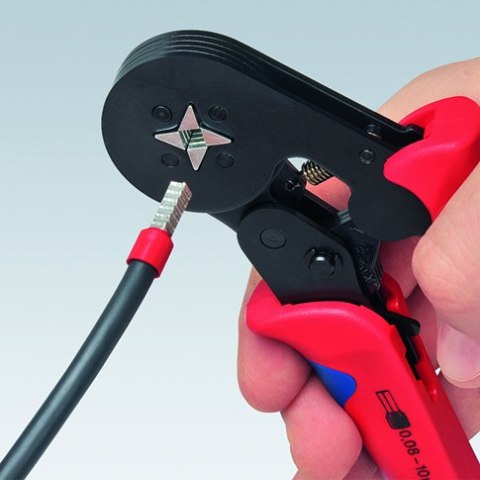 KNIPEX SAMONASTAWNE SZCZYPCE DO ZAGNIATANIA TULEJEK 180MM KNIPEX SAMONASTAWNE SZCZYPCE DO ZAGNIATANIA TULEJEK 180MM