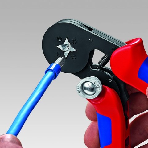 KNIPEX SAMONASTAWNE SZCZYPCE DO ZAGNIATANIA TULEJEK 180MM KNIPEX SAMONASTAWNE SZCZYPCE DO ZAGNIATANIA TULEJEK 180MM