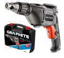 GRAPHITE WKRĘTARKA SIECIOWA 520W 0-4500MIN W WALIZCE