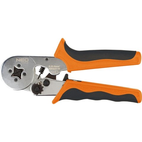 NEO ZACISKARKA KOŃCÓWEK TULEJKOWYCH, ŚREDNICA TULEJEK 0.25-6 MM NEO ZACISKARKA KOŃCÓWEK TULEJKOWYCH, ŚREDNICA TULEJEK 0.25-6 MM