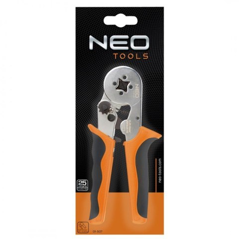 NEO ZACISKARKA KOŃCÓWEK TULEJKOWYCH, ŚREDNICA TULEJEK 0.25-6 MM NEO ZACISKARKA KOŃCÓWEK TULEJKOWYCH, ŚREDNICA TULEJEK 0.25-6 MM