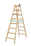 BRAKET DRABINA DREWNIANA BRAKET PREMIUM 2X8 SZCZEBLI 240CM