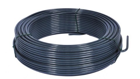 UN DRUT OCYNKOWANY POKRYTY PCV. 2.0MM . BRĄZOWY.. UN DRUT OCYNKOWANY POKRYTY PCV. 2.0MM . BRĄZOWY..