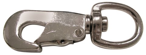 HSI KARABIŃCZYK STALOWY NIKLOWANY 85MM WZMOCNIONY HSI KARABIŃCZYK STALOWY NIKLOWANY 85MM WZMOCNIONY