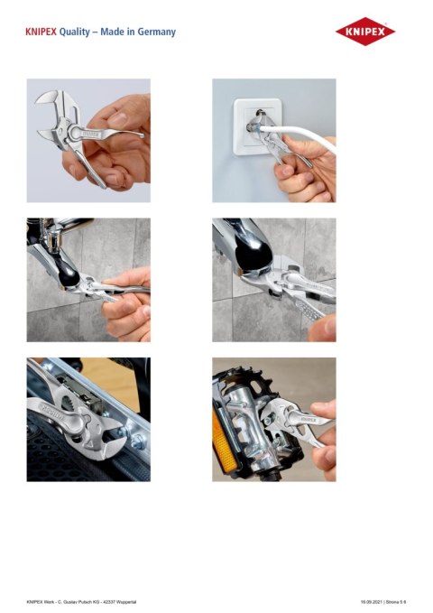 KNIPEX SZCZYPCE-KLUCZ XS KNIPEX SZCZYPCE-KLUCZ XS