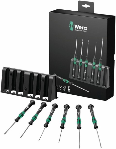 WERA ZESTAW WKRĘTAKÓW KRAFTFORM MICRO 6SZT. WERA ZESTAW WKRĘTAKÓW KRAFTFORM MICRO 6SZT.