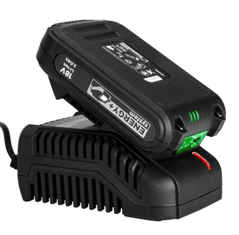GRAPHITE PODKASZARKA AKUM. ENERGY+18V, LI-ION,+AKUMUL. 2AH+ŁADOWARKA GRAPHITE PODKASZARKA AKUM. ENERGY+18V, LI-ION,+AKUMUL. 2AH+ŁADOWARKA
