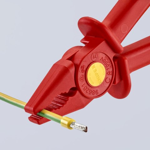 KNIPEX SZCZYPCE PŁASKIE Z TWORZYWA SZTUCZNEGO IZOLOWANE 180MM KNIPEX SZCZYPCE PŁASKIE Z TWORZYWA SZTUCZNEGO IZOLOWANE 180MM