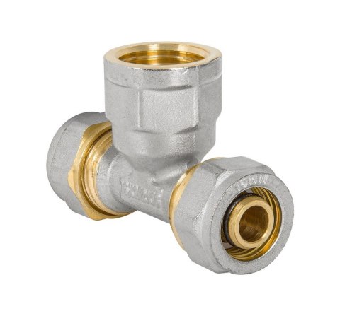 DIAMOND TRÓJNIK PEX-AL-PEX CHROM 3/4*16*16 DZIEWCZYNKA DIAMOND TRÓJNIK PEX-AL-PEX CHROM 3/4*16*16 DZIEWCZYNKA