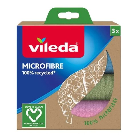 VILEDA VILEDA ŚCIERKA Z MIKROFIBRY 3SZT. VILEDA VILEDA ŚCIERKA Z MIKROFIBRY 3SZT.