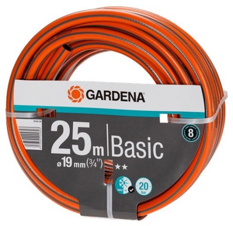 GARDENA WĄŻ OGRODOWY BASIC 3/4', 25 M GARDENA WĄŻ OGRODOWY BASIC 3/4', 25 M