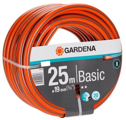GARDENA WĄŻ OGRODOWY BASIC 3/4', 25 M GARDENA WĄŻ OGRODOWY BASIC 3/4', 25 M