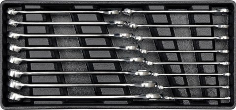 YATO WKŁADKA DO SZUFLADY KLUCZE PŁ-OCZ 6-21MM 16 CZĘŚCI YATO WKŁADKA DO SZUFLADY KLUCZE PŁ-OCZ 6-21MM 16 CZĘŚCI