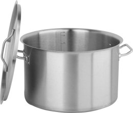 YATO GASTRO GARNEK ŚREDNI Z POKRYWKĄ ZE STALI NIERDZEWNEJ 40X26CM 32L