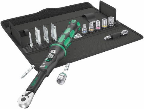 WERA KLUCZ DYNAMOMETRYCZNY CLICK-TORQUE 1/4''2.5-25NM, 20CZĘŚCI WERA KLUCZ DYNAMOMETRYCZNY CLICK-TORQUE 1/4''2.5-25NM, 20CZĘŚCI