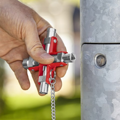 KNIPEX KLUCZ UNIWERSALNY DO WSZYSTKICH STANDARDOWYCH TABLIC ROZDZI. KNIPEX KLUCZ UNIWERSALNY DO WSZYSTKICH STANDARDOWYCH TABLIC ROZDZI.