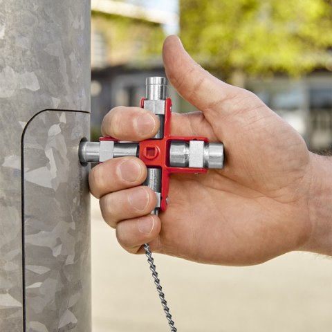 KNIPEX KLUCZ UNIWERSALNY DO WSZYSTKICH STANDARDOWYCH TABLIC ROZDZI. KNIPEX KLUCZ UNIWERSALNY DO WSZYSTKICH STANDARDOWYCH TABLIC ROZDZI.