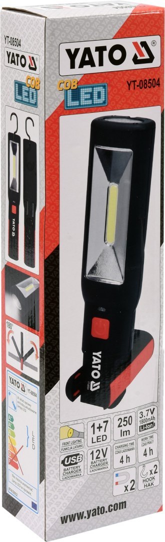 YATO LAMPA WARSZTATOWA 3W COB LED YATO LAMPA WARSZTATOWA 3W COB LED