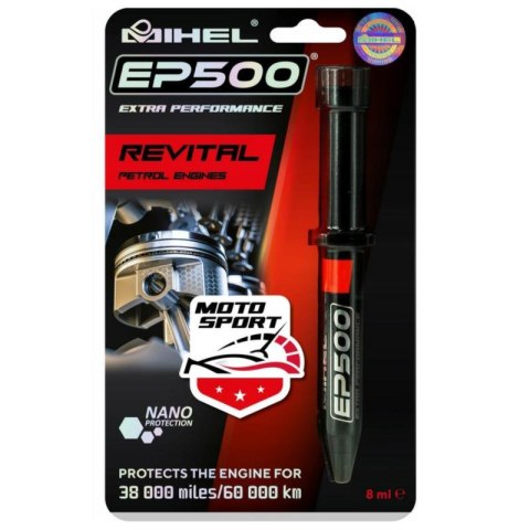 MIHEL MIHEL DODATEK DO OLEJU Z SILNIKIEM BENZYN. EP500 SPORT PEM MIHEL MIHEL DODATEK DO OLEJU Z SILNIKIEM BENZYN. EP500 SPORT PEM