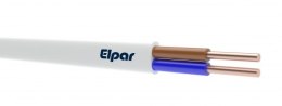 ELPAR PRZEWÓD YDYP 2X2,5 BIAŁY 450/750V