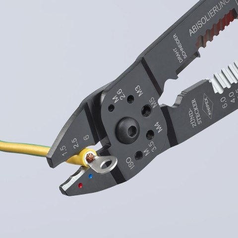 KNIPEX SZCZYPCE DO ZAGNIATANIA ZŁĄCZEK KABLOWYCH 0,5-6,0 MM KNIPEX SZCZYPCE DO ZAGNIATANIA ZŁĄCZEK KABLOWYCH 0,5-6,0 MM