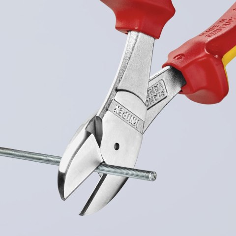 KNIPEX SZCZYPCE TNĄCE BOCZNE O ZWIĘKSZONYM PRZEŁOŻENIU 200MM KNIPEX SZCZYPCE TNĄCE BOCZNE O ZWIĘKSZONYM PRZEŁOŻENIU 200MM