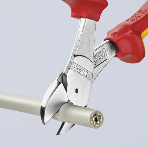 KNIPEX SZCZYPCE TNĄCE BOCZNE O ZWIĘKSZONYM PRZEŁOŻENIU 200MM KNIPEX SZCZYPCE TNĄCE BOCZNE O ZWIĘKSZONYM PRZEŁOŻENIU 200MM