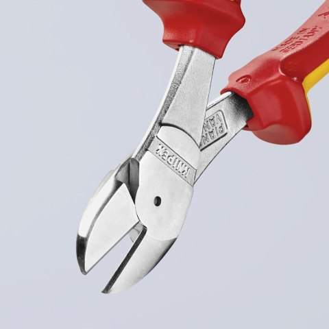 KNIPEX SZCZYPCE TNĄCE BOCZNE O ZWIĘKSZONYM PRZEŁOŻENIU 200MM KNIPEX SZCZYPCE TNĄCE BOCZNE O ZWIĘKSZONYM PRZEŁOŻENIU 200MM