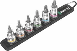 WERA ZESTAW BITÓW NASADOWYCH ZYKLOP 1/2' TORX HF
