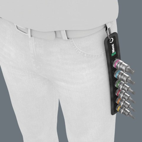WERA ZESTAW BITÓW NASADOWYCH ZYKLOP 1/2' TORX HF WERA ZESTAW BITÓW NASADOWYCH ZYKLOP 1/2' TORX HF