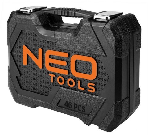 NEO ZESTAW NASADEK PRZELOTOWYCH 1/4' + 3/8', 46 SZT. NEO ZESTAW NASADEK PRZELOTOWYCH 1/4' + 3/8', 46 SZT.