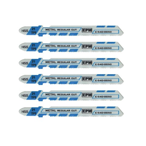 EPM BRZESZCZOT DO WYRZYNARKI 51MM 21TPI METAL T118A 5 SZTUK EPM BRZESZCZOT DO WYRZYNARKI 51MM 21TPI METAL T118A 5 SZTUK