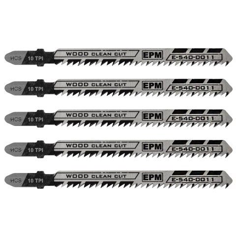 EPM BRZESZCZOT DO WYRZYNARKI 74MM 10TPI DREWNO T101B 5 SZTUK EPM BRZESZCZOT DO WYRZYNARKI 74MM 10TPI DREWNO T101B 5 SZTUK