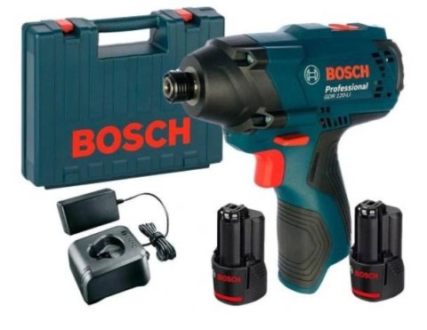 BOSCH KLUCZ UDAROWY AKUMULATOROWY 1/4'' GDR 120-LI 2*2.0AH BOSCH KLUCZ UDAROWY AKUMULATOROWY 1/4'' GDR 120-LI 2*2.0AH