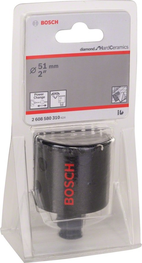 BOSCH OTWORNICA DIAMENTOWA 51MM POWERCHANGE BOSCH OTWORNICA DIAMENTOWA 51MM POWERCHANGE