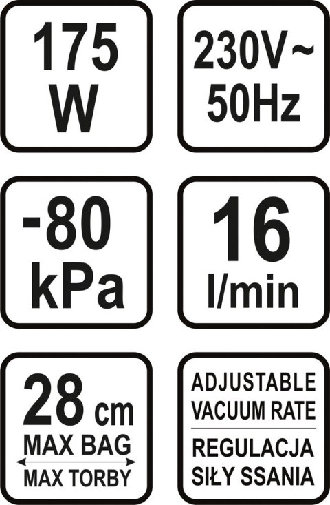 LUND PAKOWARKA PRÓŻNIOWA DO ŻYWNOŚCI 175W LUND PAKOWARKA PRÓŻNIOWA DO ŻYWNOŚCI 175W