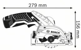 BOSCH PILARKA TARCZOWA GKS 12 V-26 2*3.0*AH L-BOXX