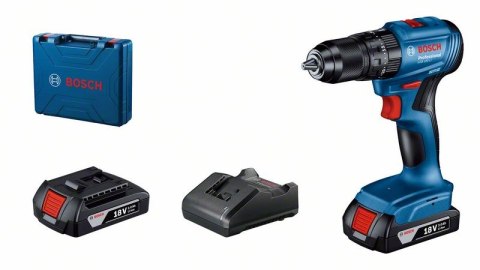BOSCH WIERTARKO-WKRĘTARKA AKU. UDAROWA GSB 185-LI 2*2.0AH BOSCH WIERTARKO-WKRĘTARKA AKU. UDAROWA GSB 185-LI 2*2.0AH