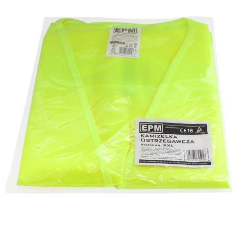 EPM KAMIZELKA ODBLASKOWA ŻÓŁTA XL EPM KAMIZELKA ODBLASKOWA ŻÓŁTA XL