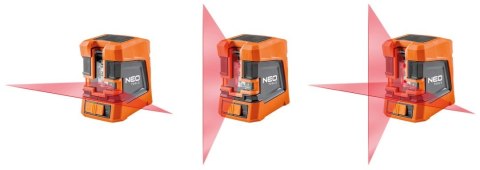 NEO LASER KRZYŻOWY 15M UCHWYT+ETUI NEO LASER KRZYŻOWY 15M UCHWYT+ETUI