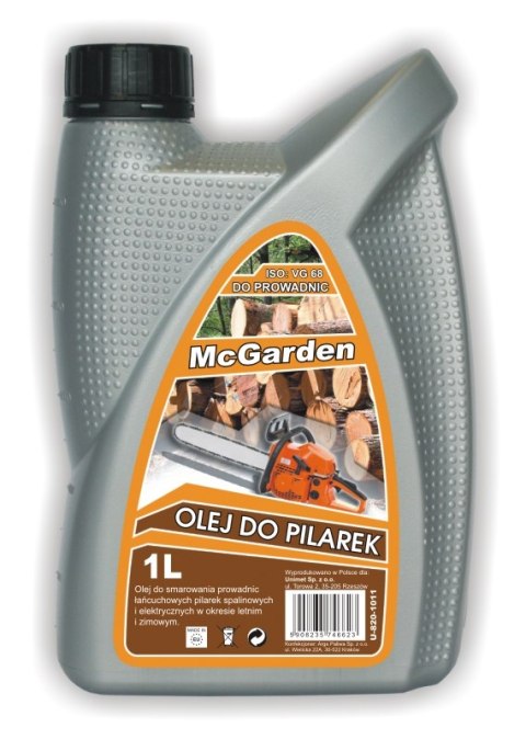 MC GARDEN OLEJ DO SMAROWANIA ŁAŃCUCHA 1L MC GARDEN OLEJ DO SMAROWANIA ŁAŃCUCHA 1L