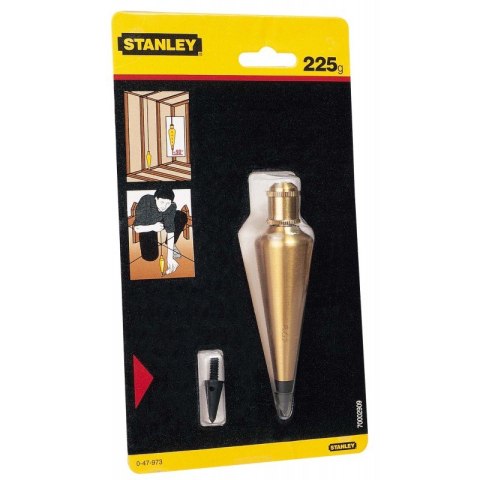 STANLEY PRECYZYJNY PION POMIAROWY 225G STANLEY PRECYZYJNY PION POMIAROWY 225G