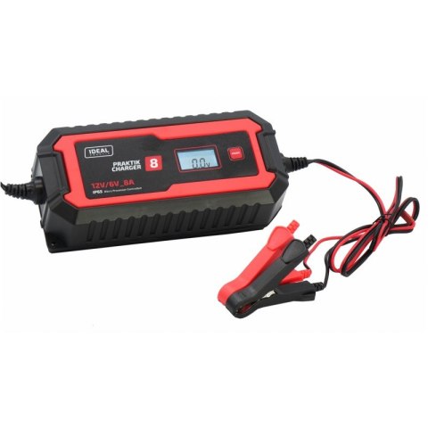 IDEAL PROSTOWNIK INTELIGENTNY PRAKTIK CHARGER 8 LCD 6/12V IDEAL PROSTOWNIK INTELIGENTNY PRAKTIK CHARGER 8 LCD 6/12V