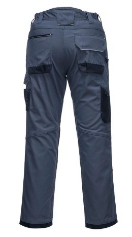 PORTWEST SPODNIE OCHRONNE DO PASA T601 SZARO-CZARNE ROZMIAR 60