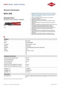 KNIPEX SZCZYPCE-KLUCZ OKSYDOWANE 250MM